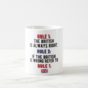 British Roots Great Britain Flag British Heritage Kaffeetasse
