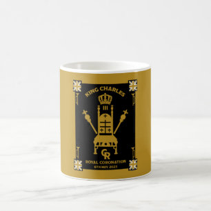 British Royal Coronation King Charles III Kaffeetasse