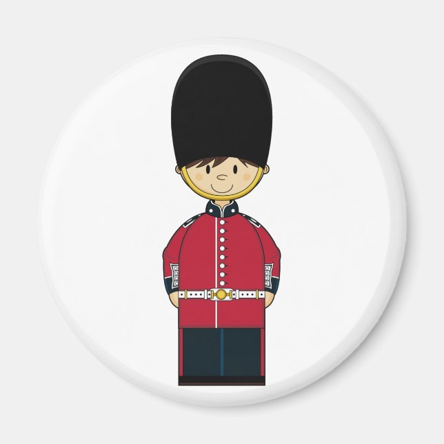 British Royal Guard Magnet (Vorne)