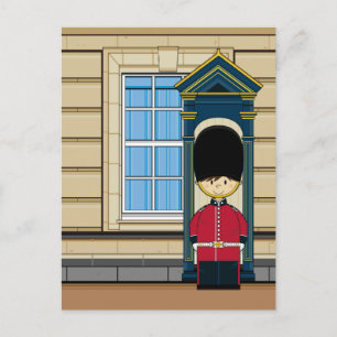 British Royal Guard Postcard Postkarte