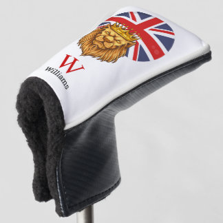BRITISH Royal Lion Crown Golf Head Cover Headcover