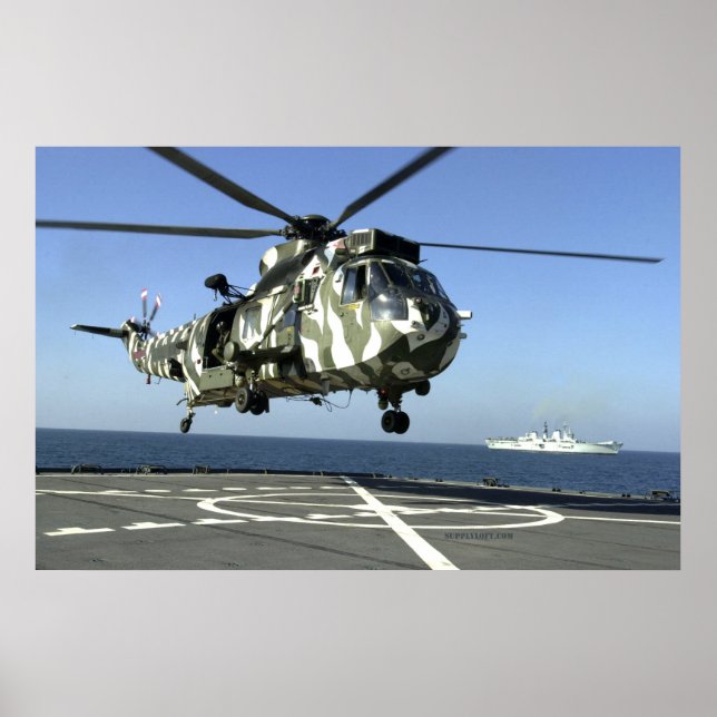 British Sea King Poster (Vorne)
