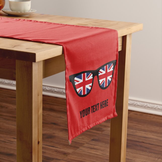 British Shades Custom Table Läufer (Beispiel)