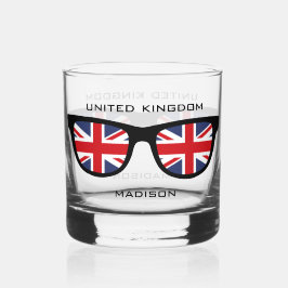 British Shades individuelle Name Whiskyglas