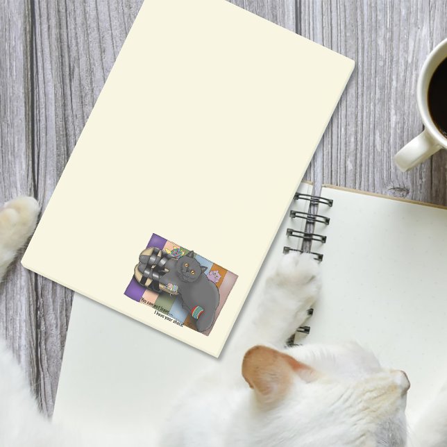 British Shorthair Cat Sandals Funny Niedlich Post-it Klebezettel (Von Creator hochgeladen)