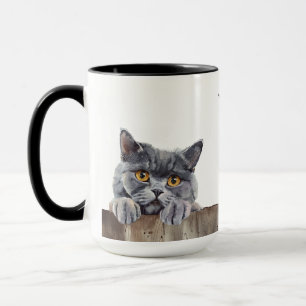 British Shorthair Cat Tasse
