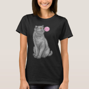 British Shorthair Kaugummi T-Shirt