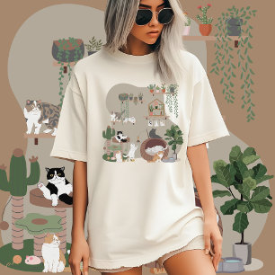British Shorthair, Scottish Fold Cat, Playful Zuha T-Shirt