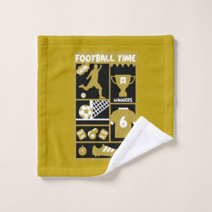 British Soccer Football Badhandtuch Set