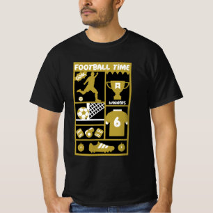 British Soccer Football T - Shirt