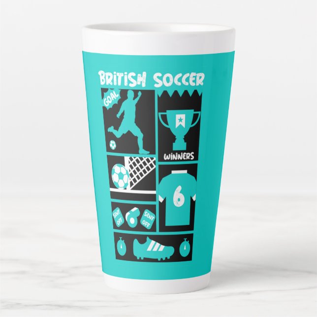 British Soccer Milchtasse (Vorderseite)