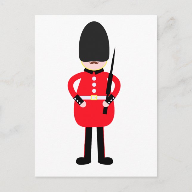 British Soldier Postkarte (Vorderseite)