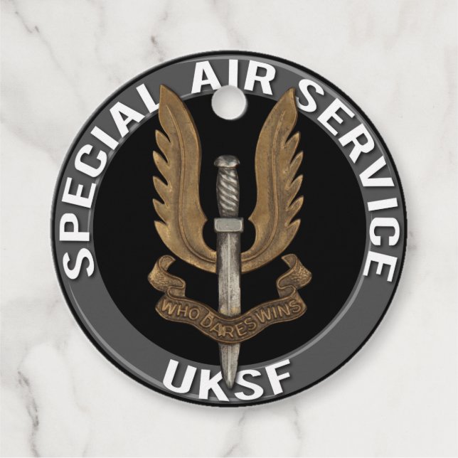 British Special Air Service SAS Geschenkanhänger (Vorderseite)