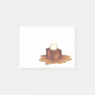 British Sticky Toffee Pudding Dessert Post-its Post-it Klebezettel