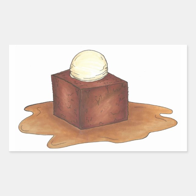 British Sticky Toffee Pudding Dessert Sticker (Vorderseite)