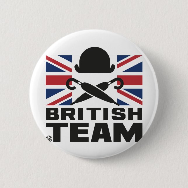 BRITISH TEAM 2 BUTTON (Vorderseite)