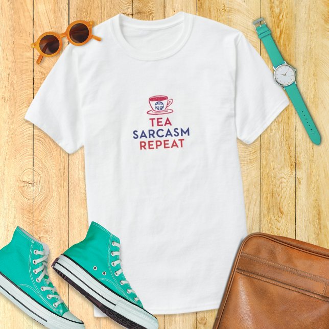 British Tee Cup Funny London England Souvenir (Von Creator hochgeladen)