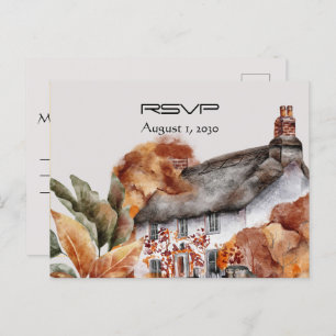 British Thatched Hütte UAWG Postkarte