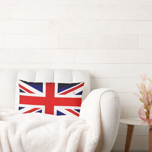 British Union Jack Flag Lendenkissen (Liege)