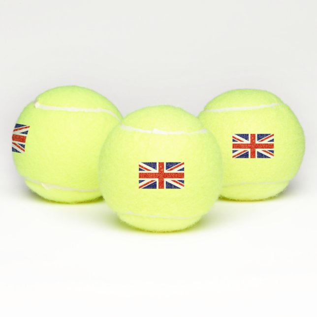British Union Jack Flag Tennisbälle (Multi)