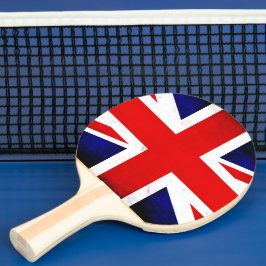 British Union Jack Flag Tischtennis Schläger