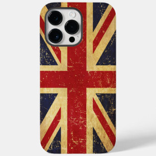 British Union Jack Flag Vintag Case-Mate iPhone 14 Pro Max Hülle