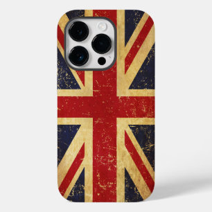 British Union Jack Flag Vintag Case-Mate iPhone 14 Pro Hülle