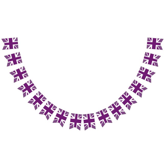 British Union Jack Flag Wimpelkette (Alle)