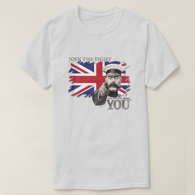 British Union Jack Men's Basic T - Shirt (Design vorne)