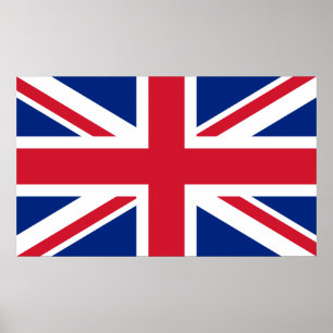 British Union Jack Poster