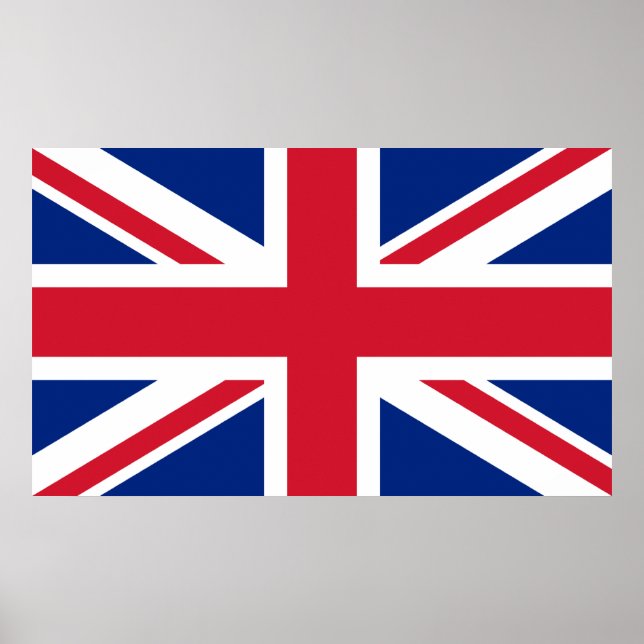 British Union Jack Poster (Vorne)