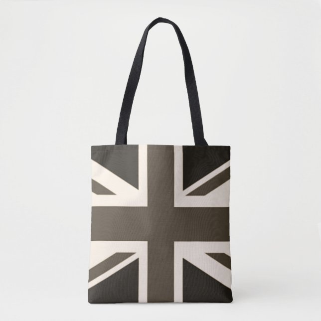 British Union Jack Sepia Antiqued (Vorderseite)