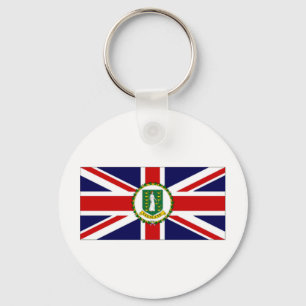 British Virgin Islands Flag Schlüsselanhänger