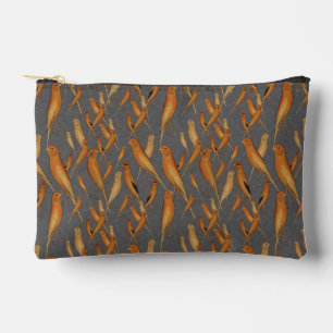 British Yorkshire Canary Gray Background Zubehörtasche