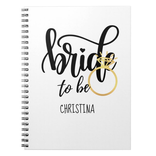 Brito Be Wedding Bachelorette Brautparty Notizblock (Vorderseite)
