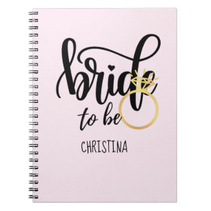 Brito Be Wedding Bachelorette Brautparty Notizblock