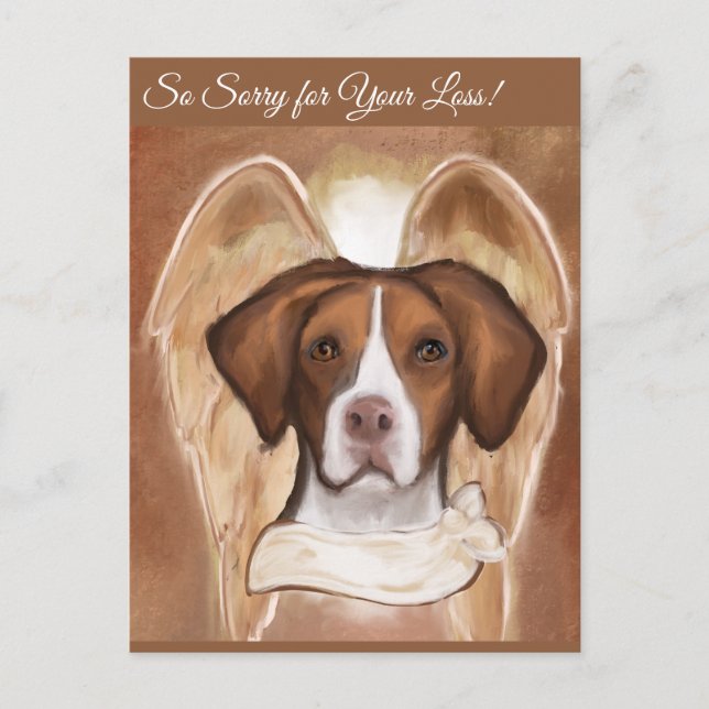 BRITTANY ANGEL POSTKARTE (Vorderseite)