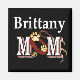 Brittany Dog MAMA Magnet