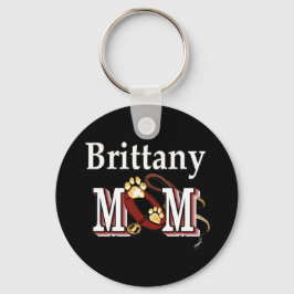 Brittany Dog MAMA Schlüsselanhänger