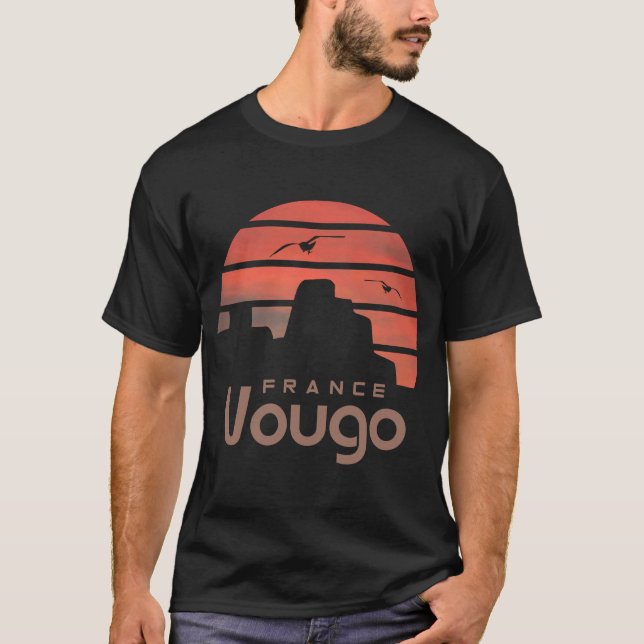 Brittany France Vougo T-Shirt (Vorderseite)