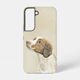 Brittany-Malerei - Süße originelle Hundekunst Samsung Galaxy Hülle