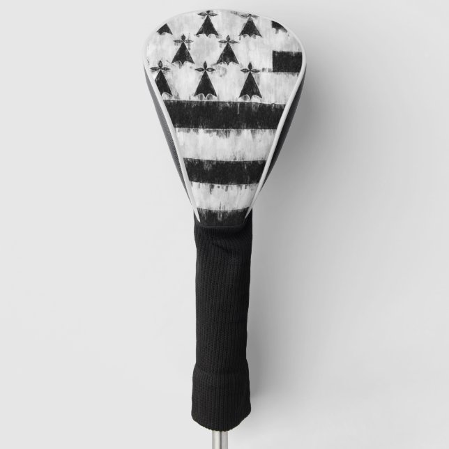 Brittany Oil Painting Drawing Golf Headcover (Vorderseite)