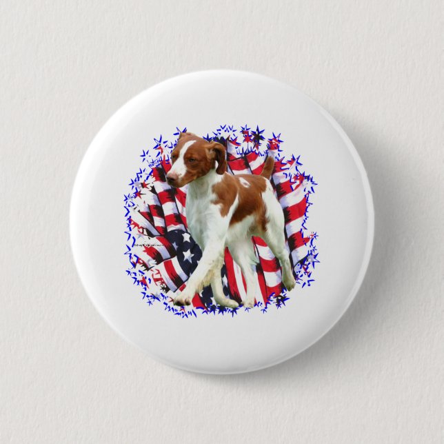Brittany Patriot Button (Vorderseite)