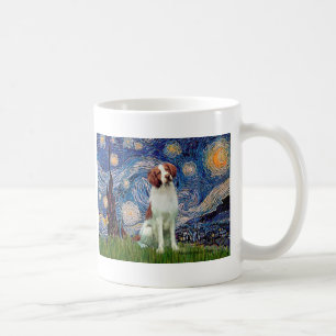 Brittany Spaniel 3 - Sternennacht Tasse