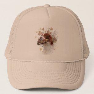 Brittany Spaniel Drawstring Bag Truckerkappe