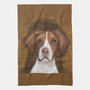 Brittany Spaniel Geschirrtuch