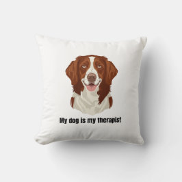 Brittany Spaniel Kissen