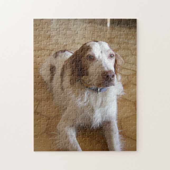 Brittany Spaniel Laying Puzzle (Vertikal)