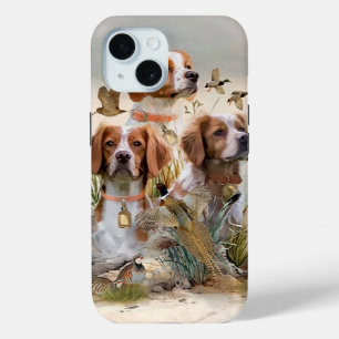 Brittany Spaniel , Leidenschaft für Vögel Case-Mate iPhone Hülle