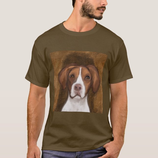 Brittany Spaniel T-Shirt (Vorderseite)